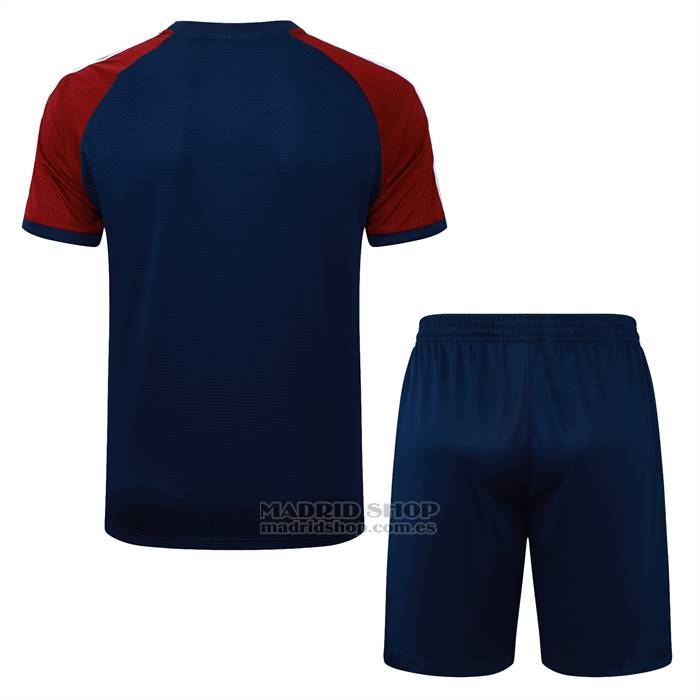 Chandal del Arsenal Manga Corta 2025-2026 Azul Rojo - Pantalon Corto